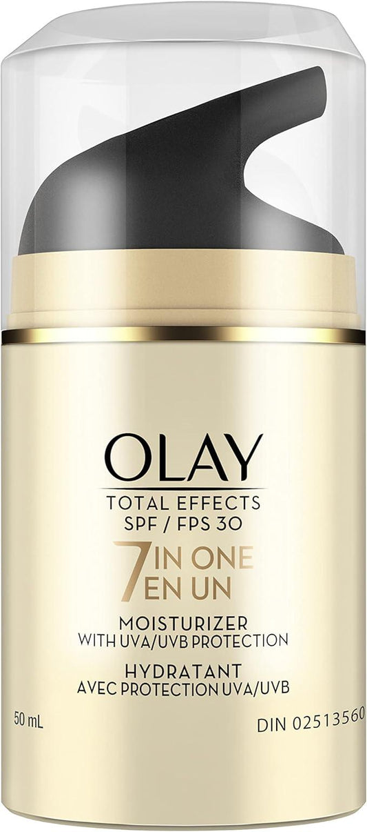 Olay Total Effects 7-In-One Anti-Aging Face Moisturizer with Vitamin B3, Niacinamide and Sunscreen SPF 30, 50ml - Which Mark