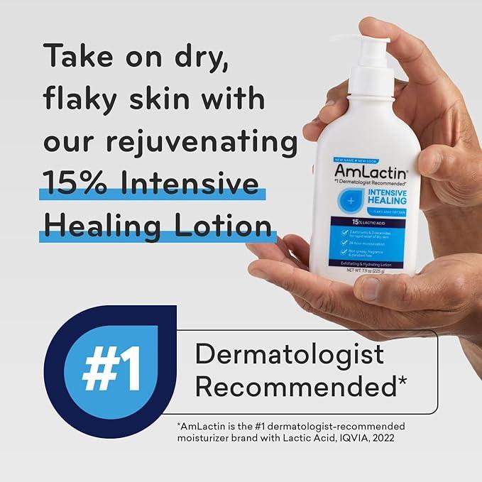 Amlactin Rapid Relief Restoring Lotion + Ceramides, 7.9 Ounce - Which Mark