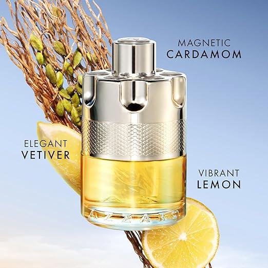 Azzaro Wanted Eau de Toilette - Vibrant & Irresistible Mens Cologne - Woody, Citrus & Spicy Fragrance - Fresh Notes of Cardamom, Lemon, Vetiver - Everyday Wear - Luxury Perfumes for Men - Which Mark