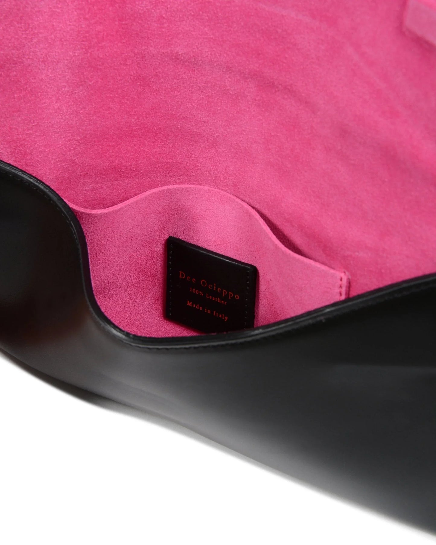 Leather Envelope Clutch Black - Which Mark