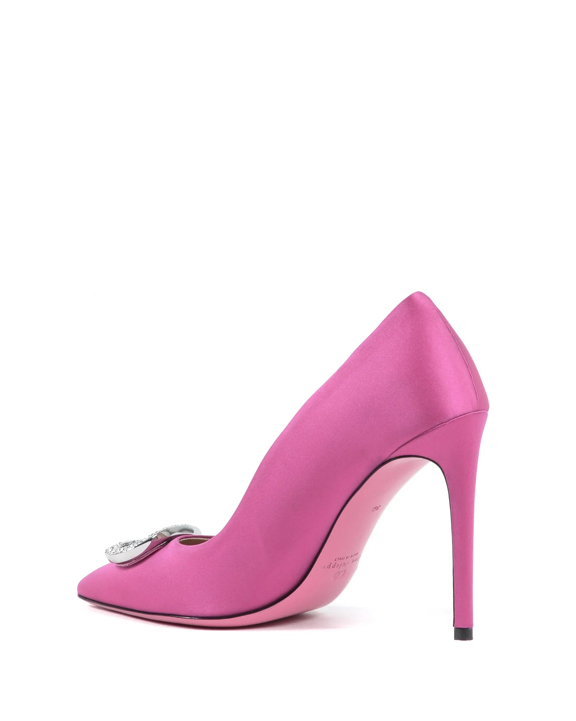 Cindarella Satin Pump Fuxia - Which Mark
