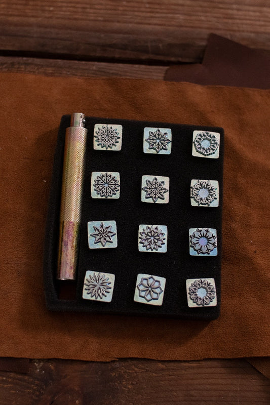 Embossing Tool Set GEOMETRIC DESIGN - Which Mark