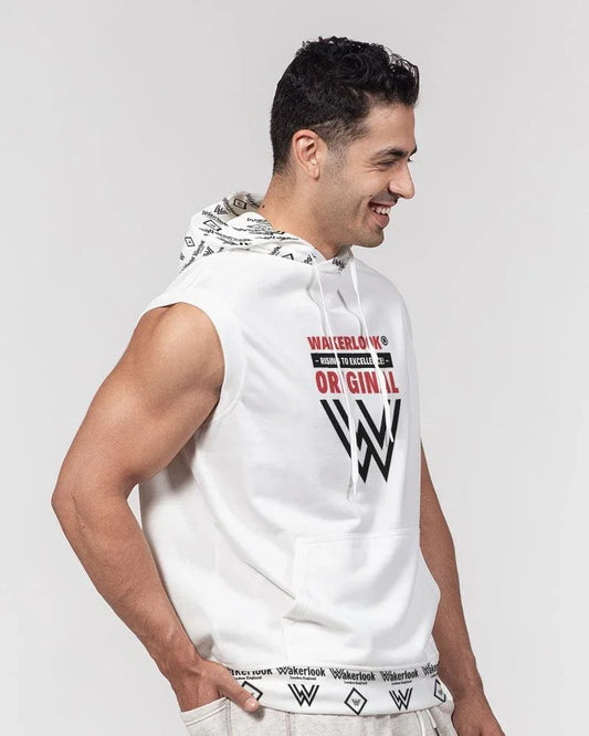 Men's Premium Wakerlook Heavyweight Sleeveless Hoodie - Which Mark