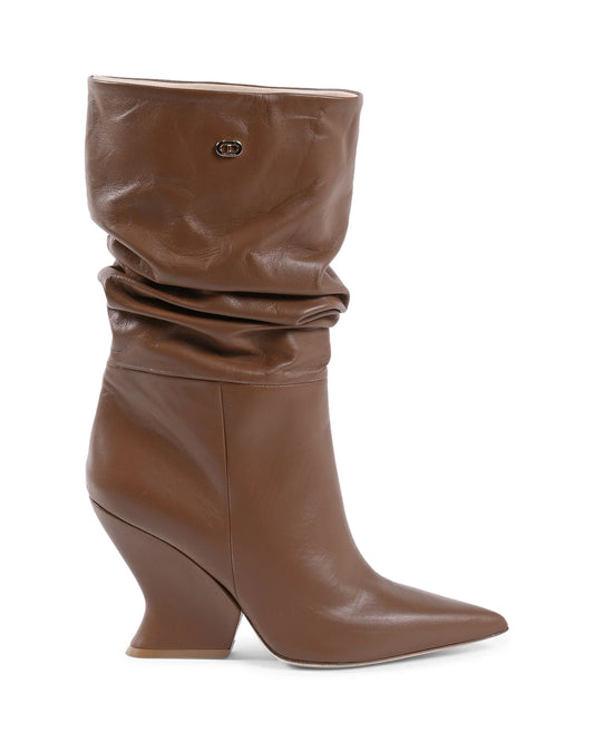 Cady Boot - Short Boot Dark Brown - Which Mark