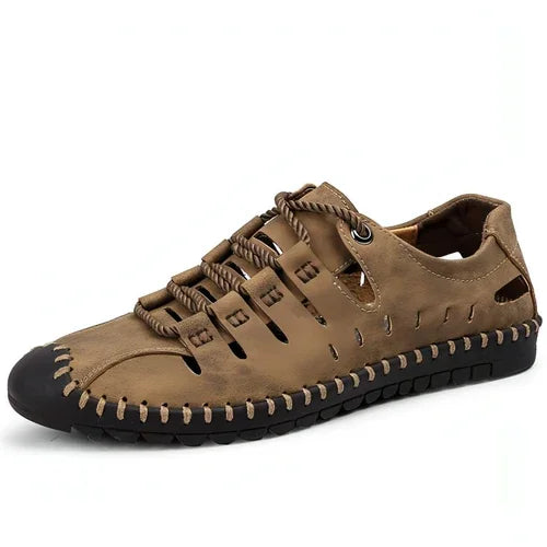 Comfortable Soft Sole Outdoor Casual Leather Shoes Men & Women - Which Mark