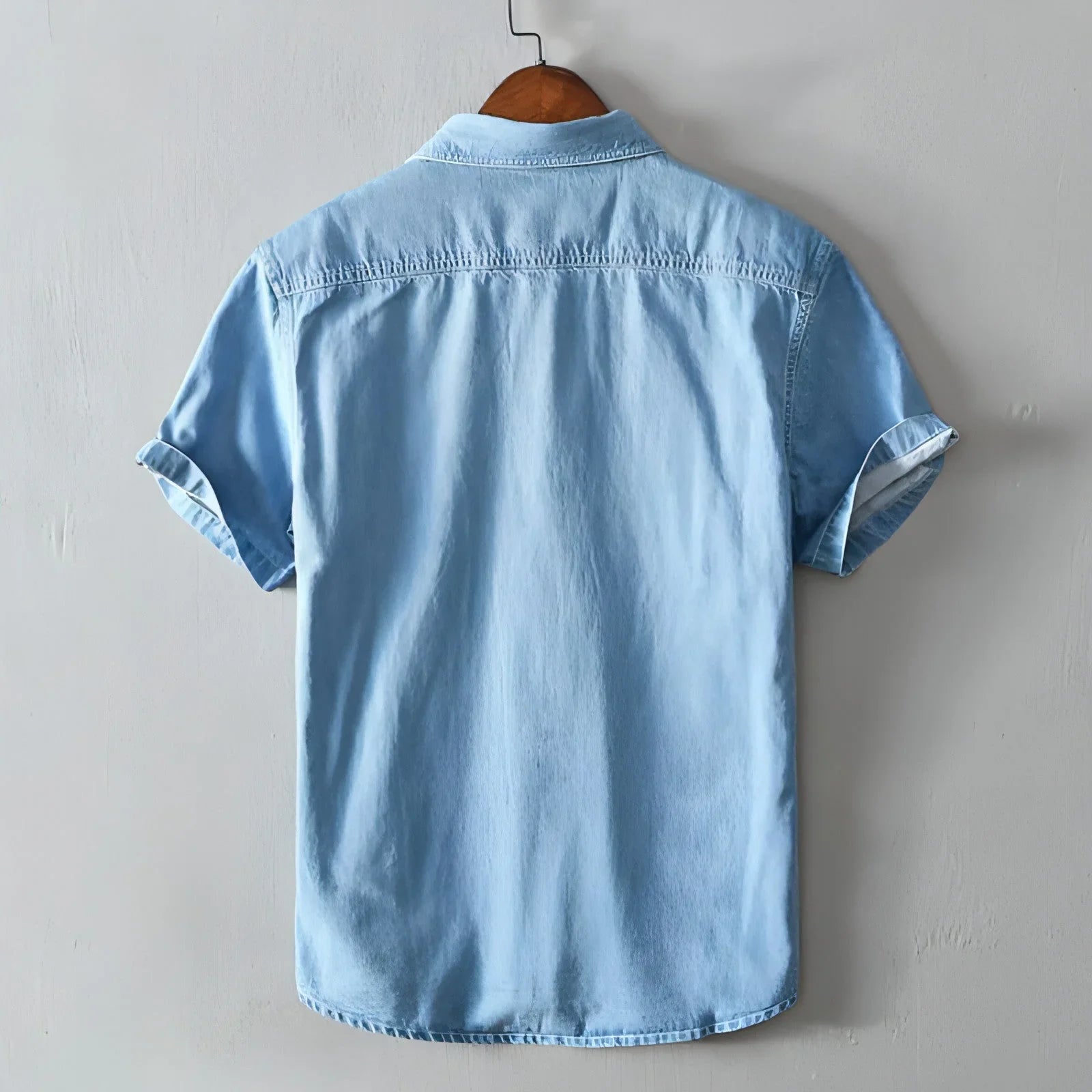 Cotton DressShirt Coat For Men - Which Mark
