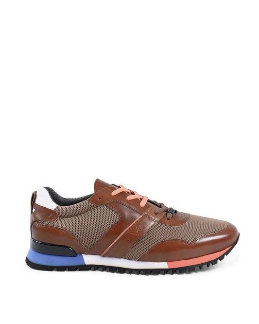19V69 Italia Mens Sneaker Brown YO D392-2 TABACCO - Which Mark