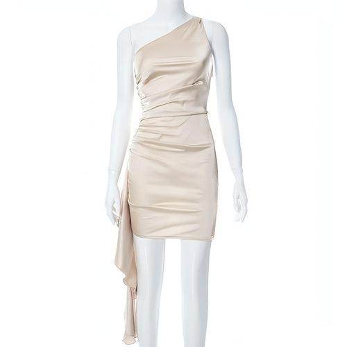 Crossbody Sleeveless Slim Fit Dress - Which Mark
