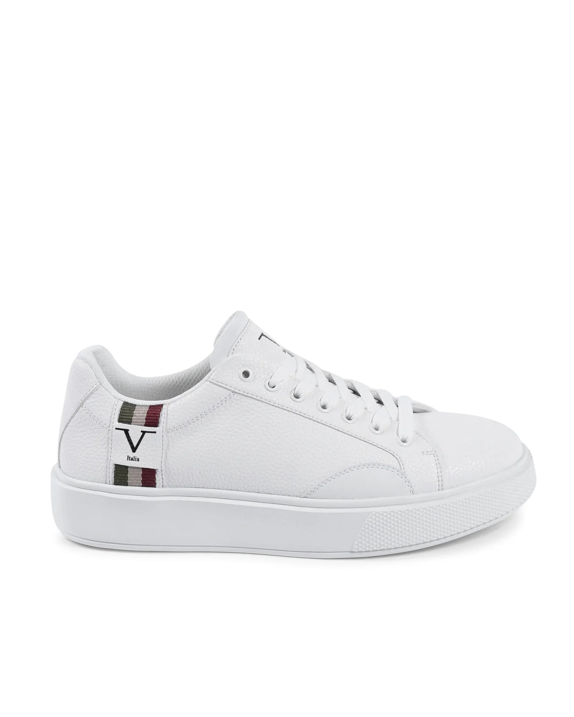 V Italia Mens Sneaker White SNK 001 M WHITE - Which Mark