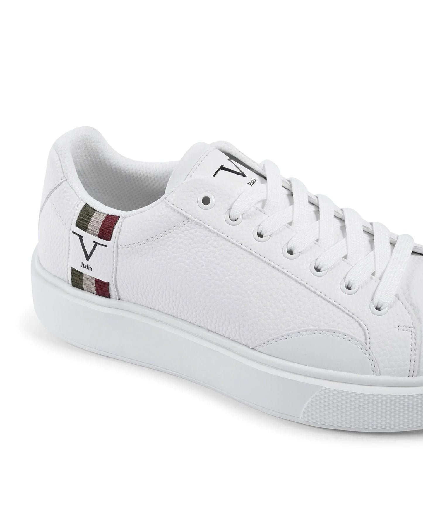 V Italia Mens Sneaker White SNK 001 M WHITE - Which Mark