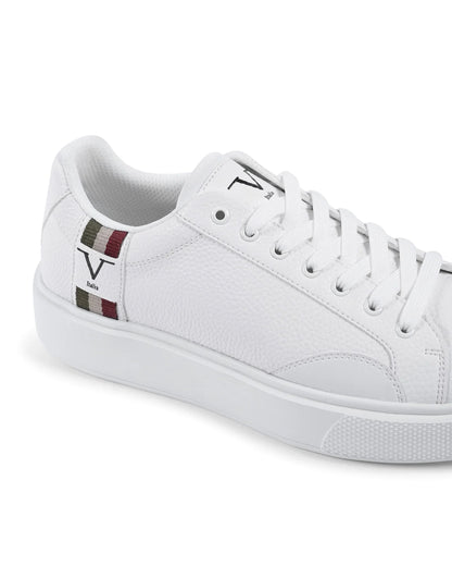 V Italia Mens Sneaker White SNK 001 M WHITE - Which Mark