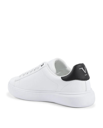 V Italia Womens Sneaker Multicolor SNK 004 W WHITE BLACK - Which Mark
