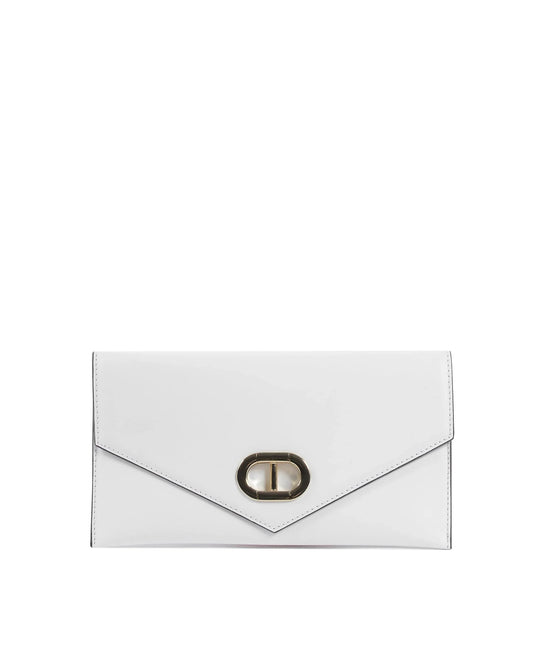 Los Angeles Envelope Clutch - White - Which Mark