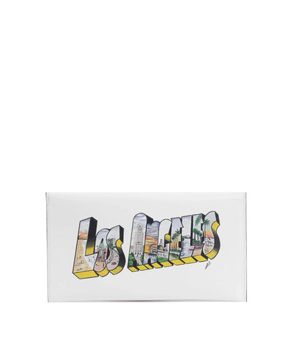 Los Angeles Envelope Clutch - White - Which Mark