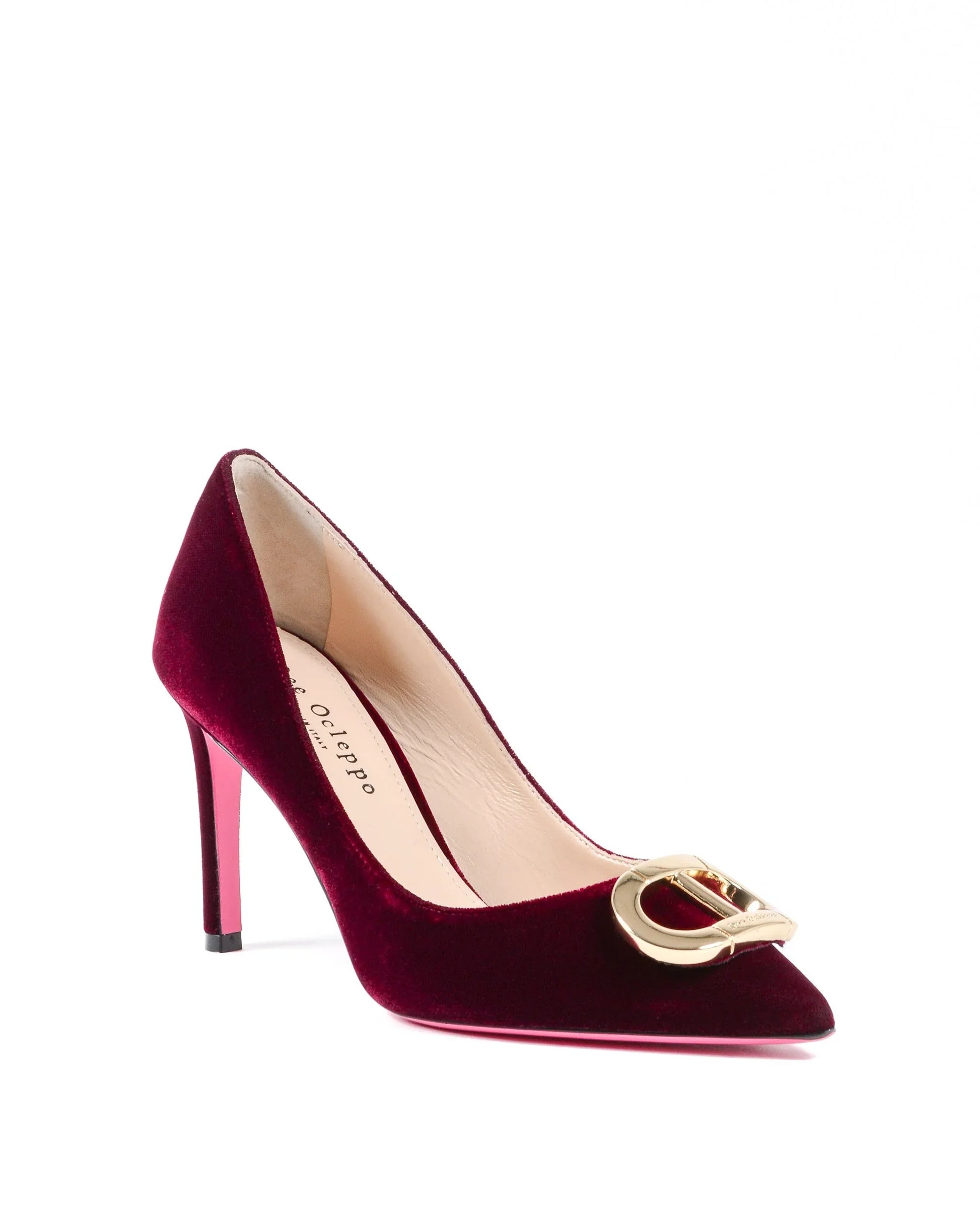 Office Party Velvet Pump Ruby - Which Mark
