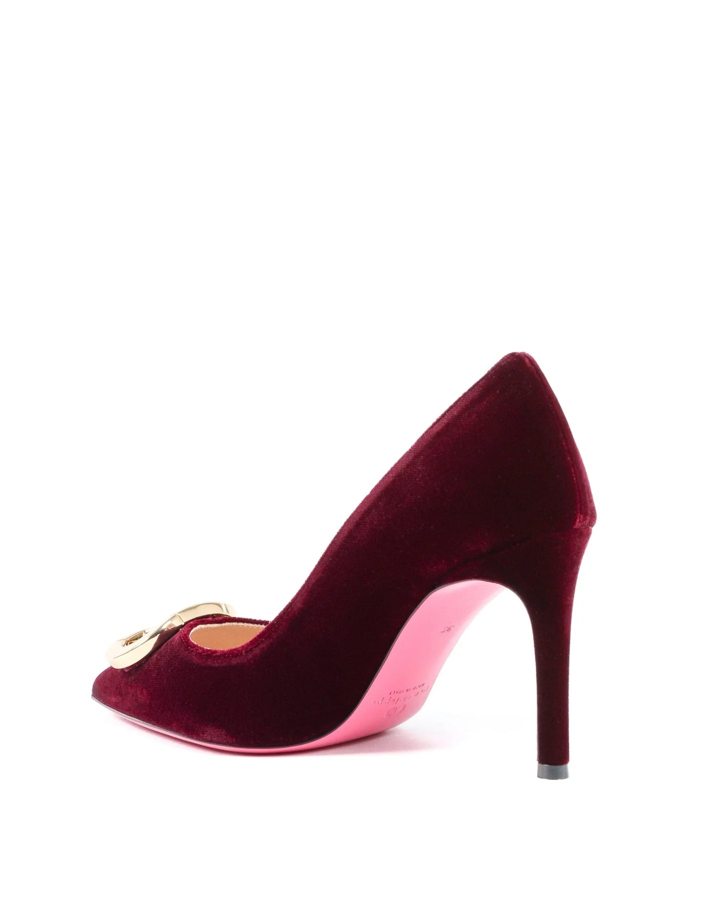Office Party Velvet Pump Ruby - Which Mark