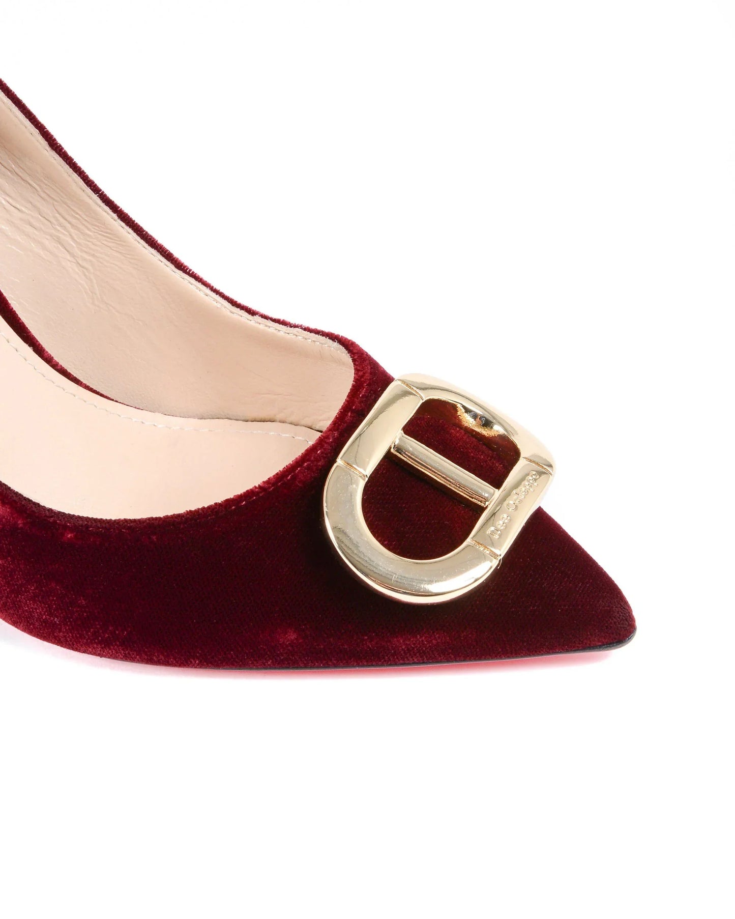 Office Party Velvet Pump Ruby - Which Mark