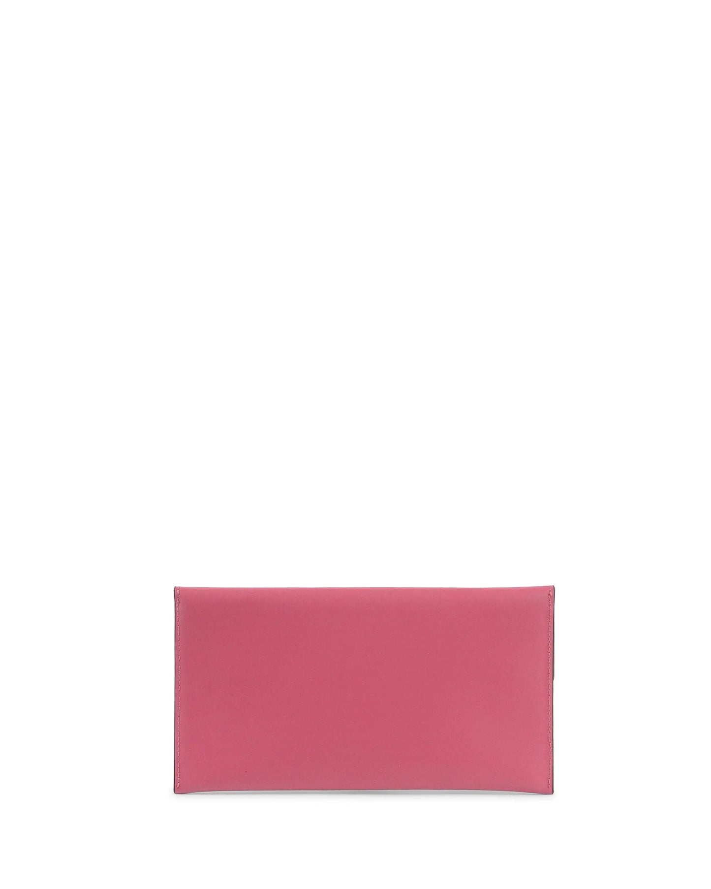 Leather Envelope Clutch Fuxia - Which Mark
