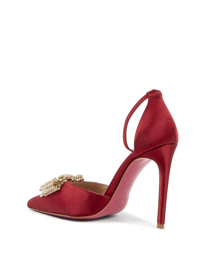 Satin Bow Pump - Which Mark