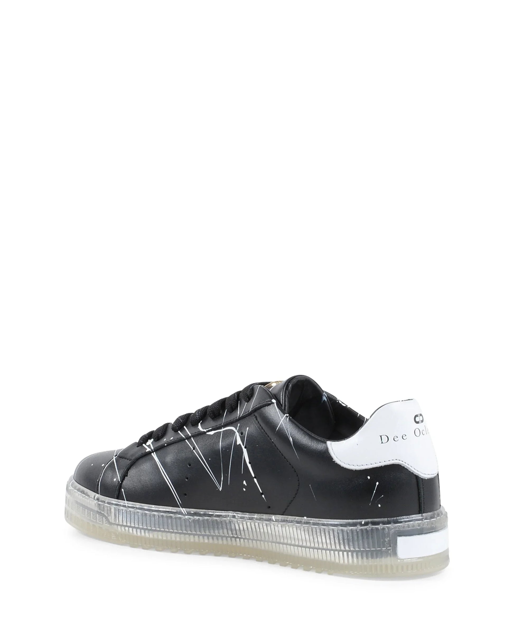 Splatter Sneaker - Black White - Which Mark