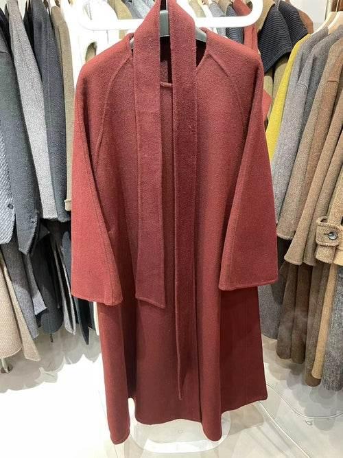 Women's Reversible Cashmere Coat – Elegant & Versatile Winter Style - Which Mark
