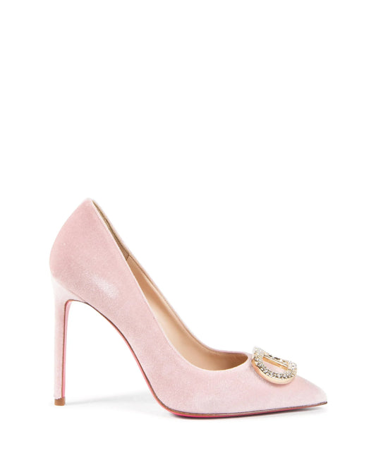 Cindarella Velvet Pump Light Pink - Which Mark