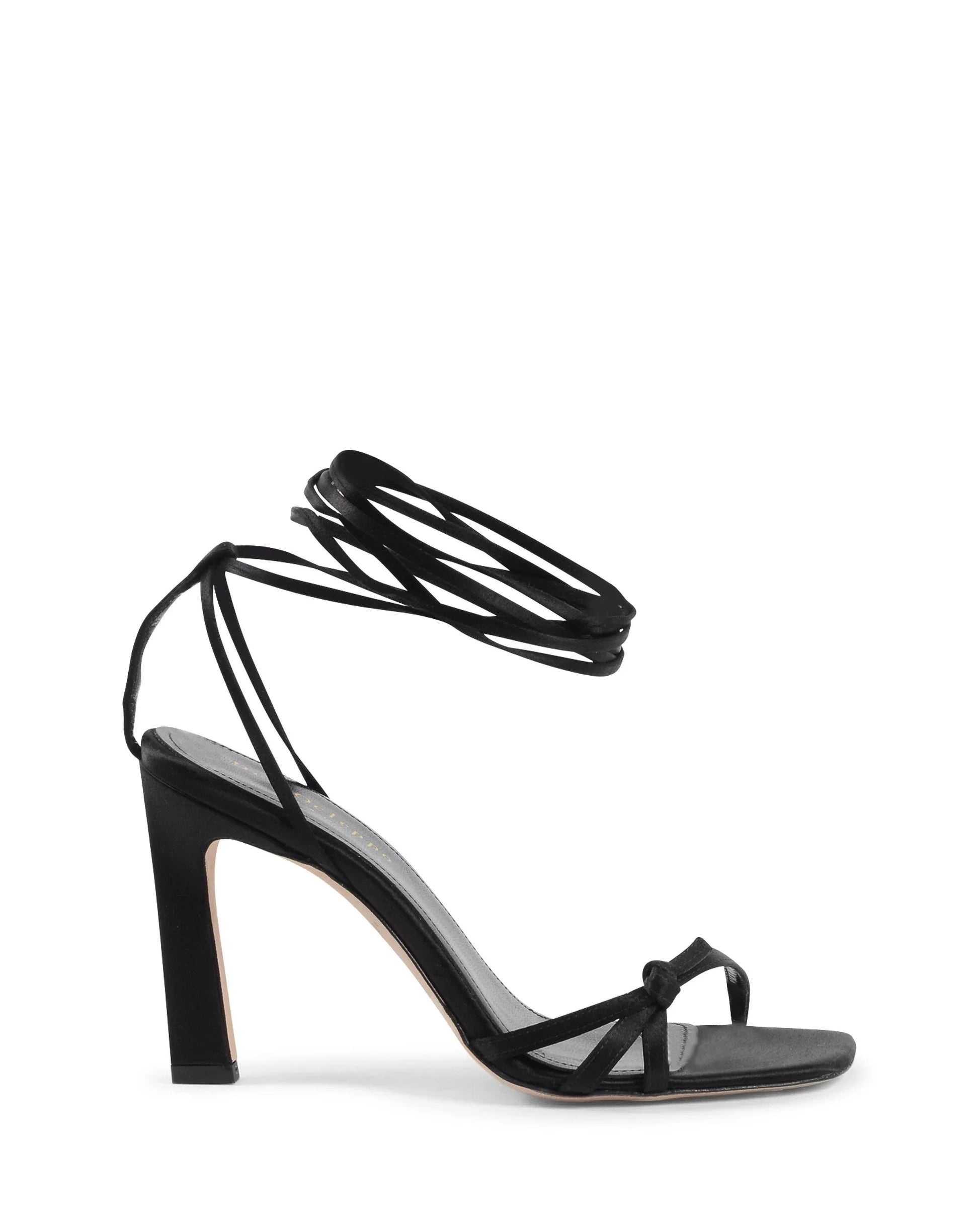 Bey Lace Up Sandal Black - Which Mark
