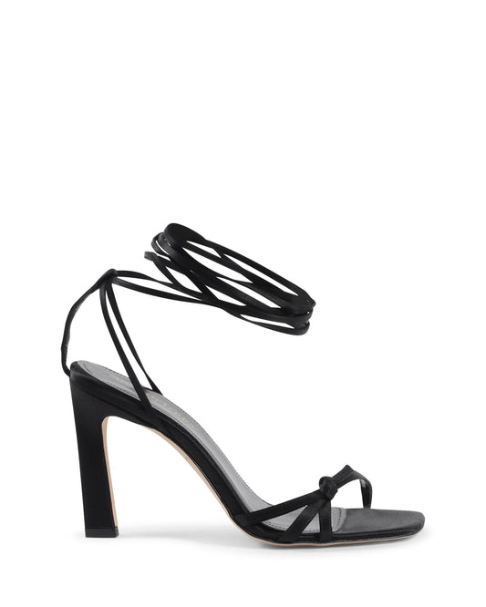 Bey Lace Up Sandal Black - Which Mark