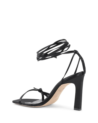 Bey Lace Up Sandal Black - Which Mark