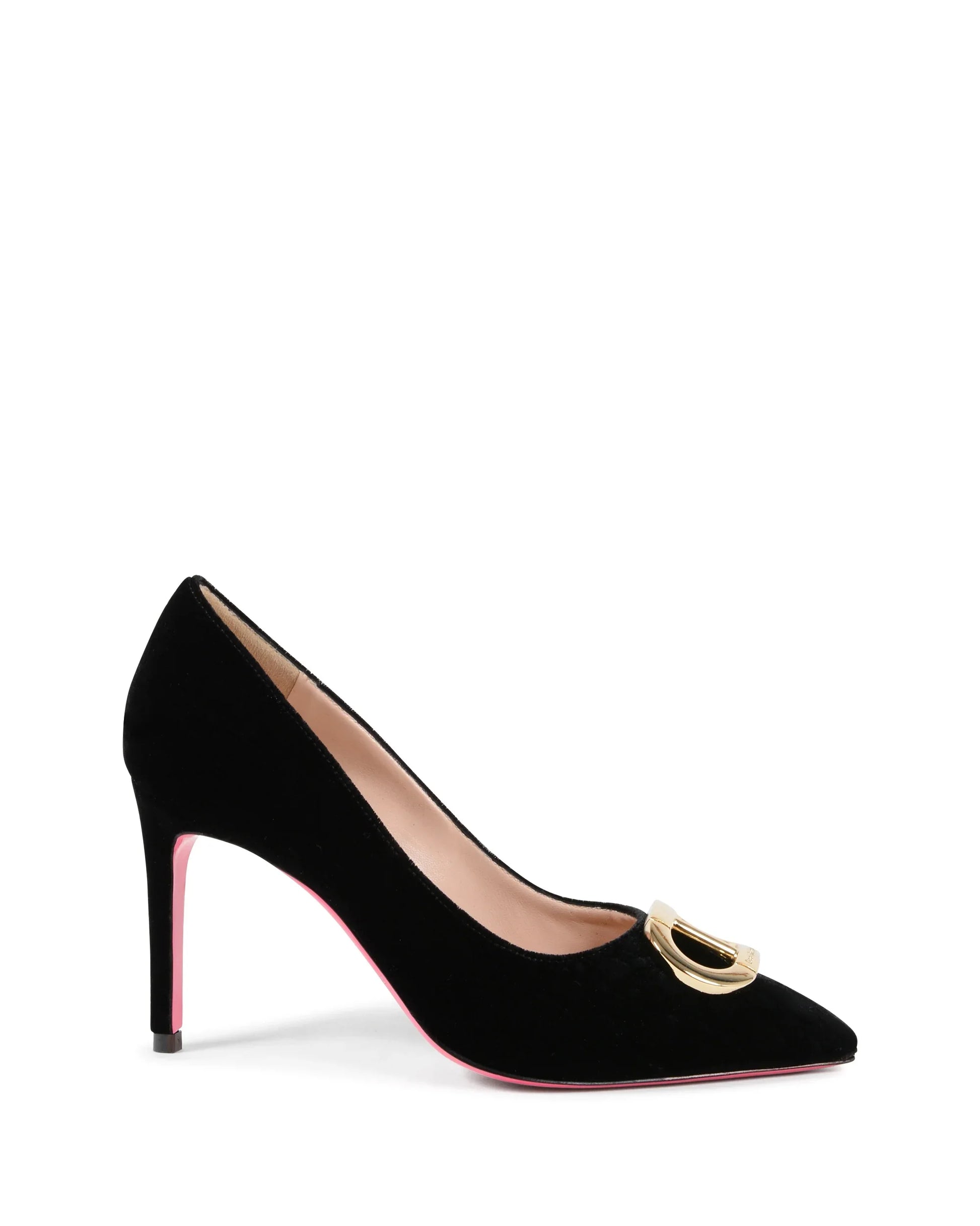 Office Party Velvet Pump Black - Which Mark