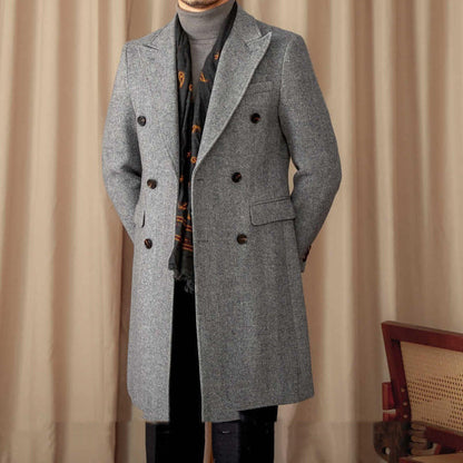 Italian Slim Fit Warm Coat For Men - Which Mark