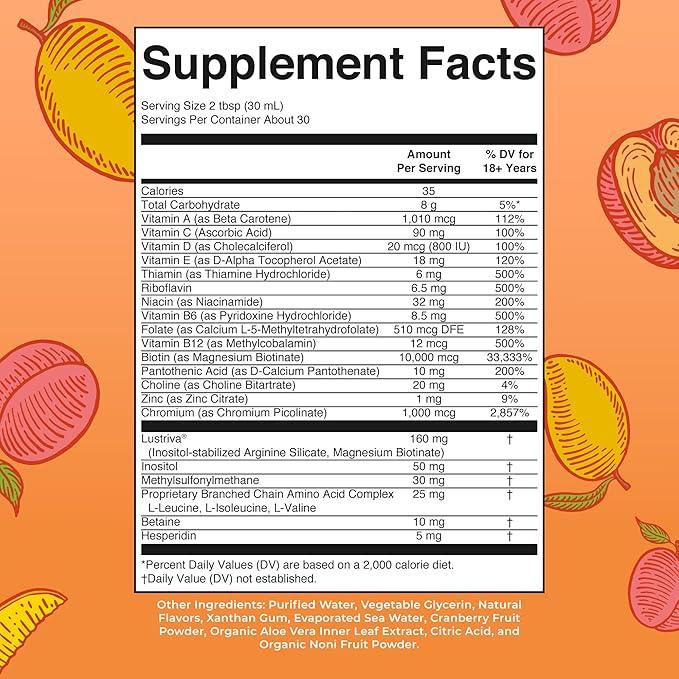 ganics Multivitamin Multimineral Supplement for Women + Hair Growth Vitamins, with Lustriv - Which Mark