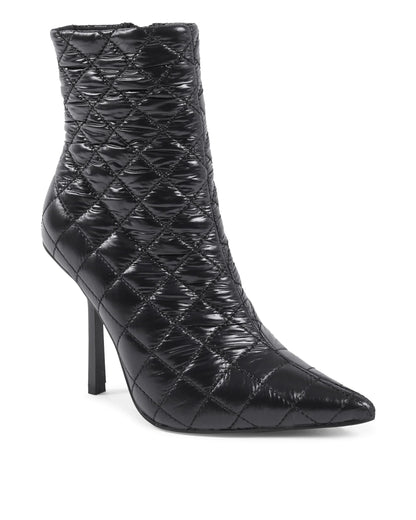 19V69 Italia Womens Ankle Boot Black HF007 NERO - Which Mark