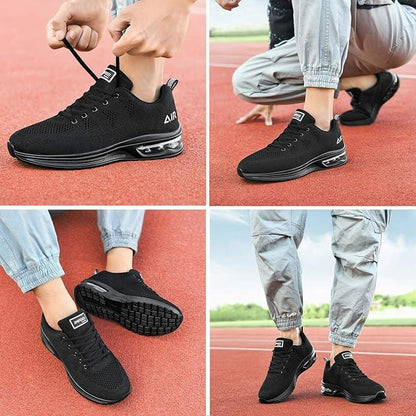 Autper Air Running Tennis Shoes for Men Lightweight Non Slip Sport Gym Walking Shoes Sneaker - Which Mark
