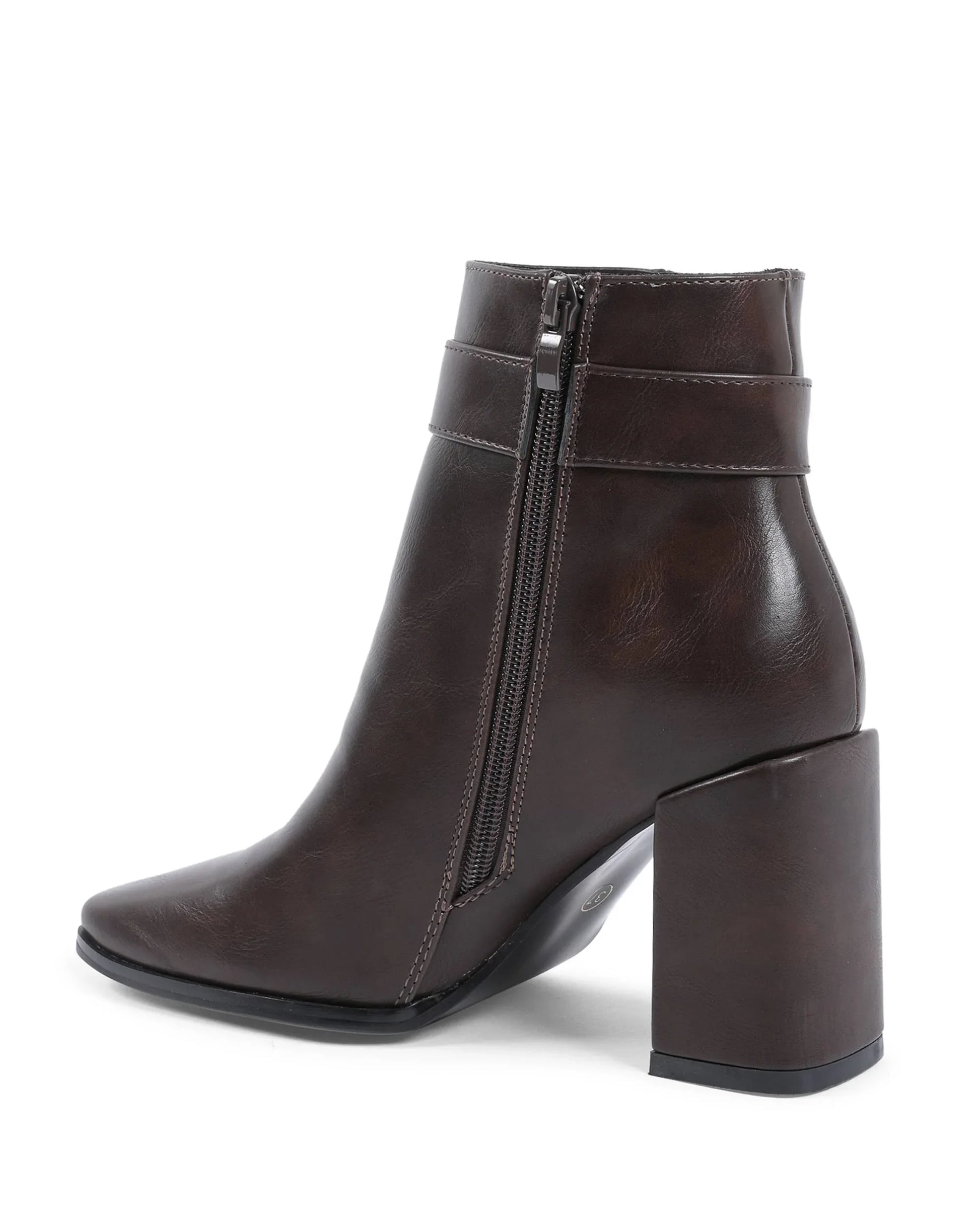 19V69 Italia Womens Ankle Boot Brown X726 MARRONE - Which Mark