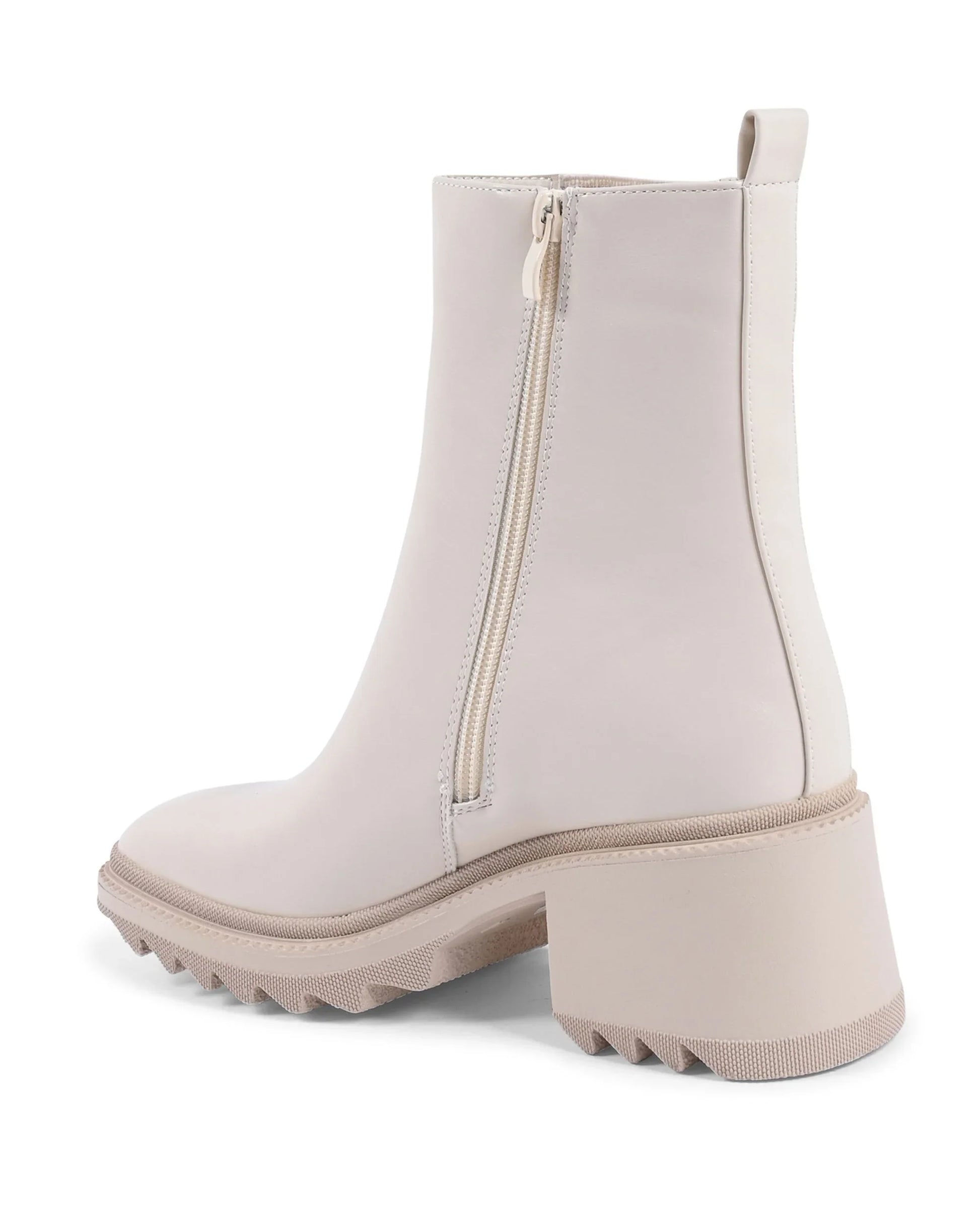 19V69 Italia Womens Ankle Boot Beige 181-87 BEIGE - Which Mark