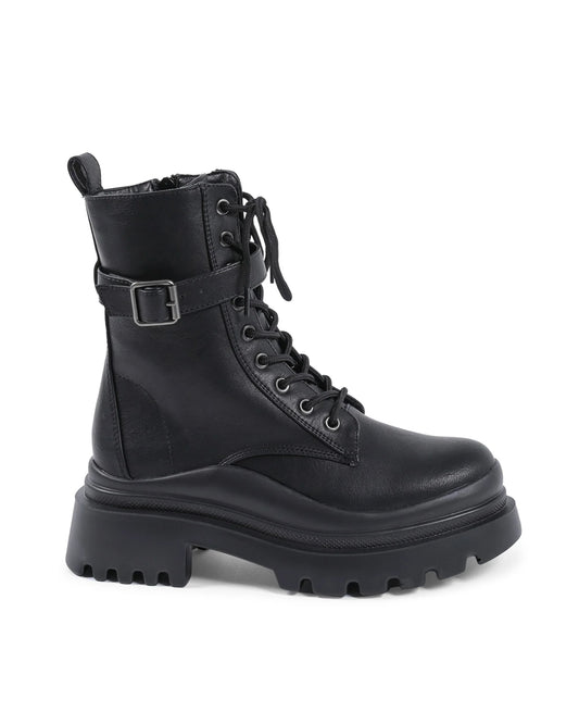 19V69 Italia Womens Ankle Boot Black N21-5 NERO - Which Mark