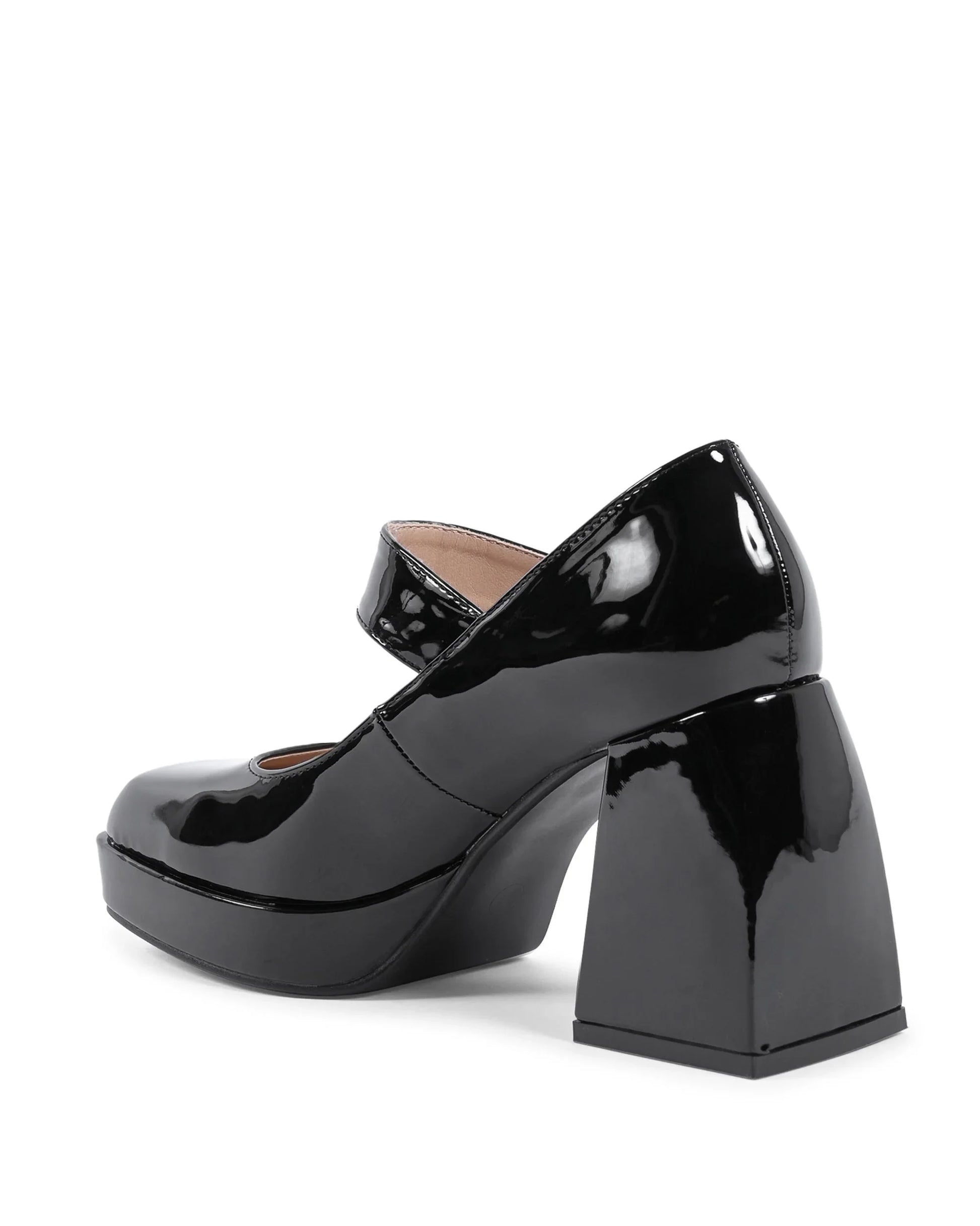 19V69 Italia Womens Mary Jane Pump Black J2962 NERO - Which Mark