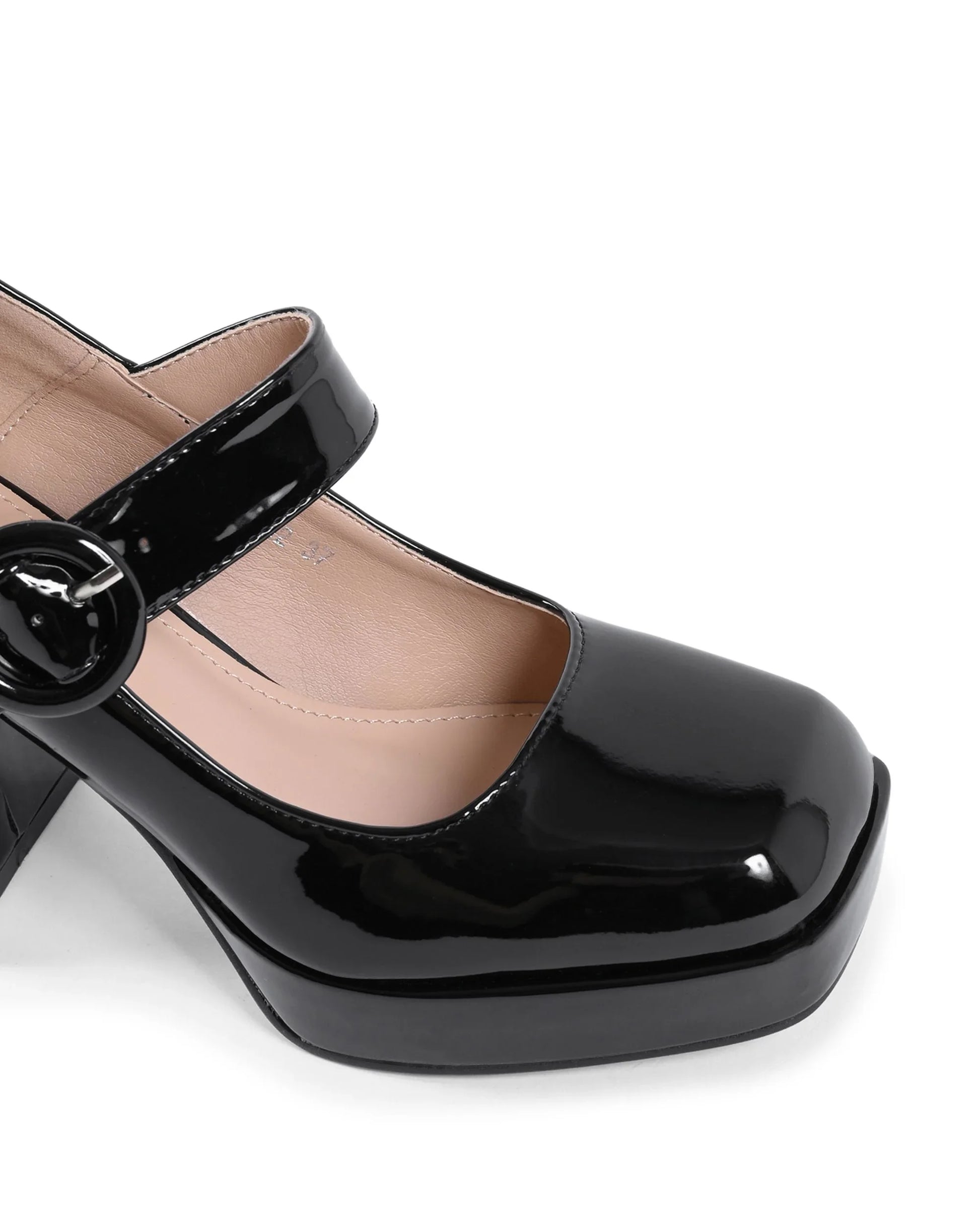 19V69 Italia Womens Mary Jane Pump Black J2962 NERO - Which Mark
