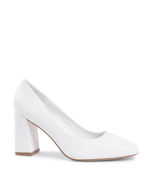 19V69 Italia Womens Pump White HLL0128 BIANCO - Which Mark