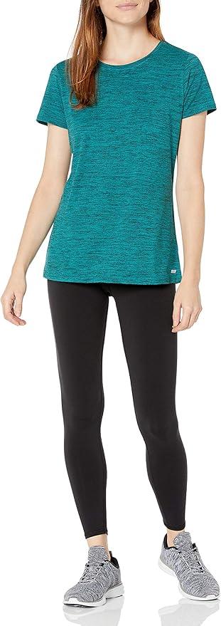 Amazon Essentials Women's 2-Pack Classic-Fit Short-Sleeve Crewneck T-Shirt, Navy - Which Mark