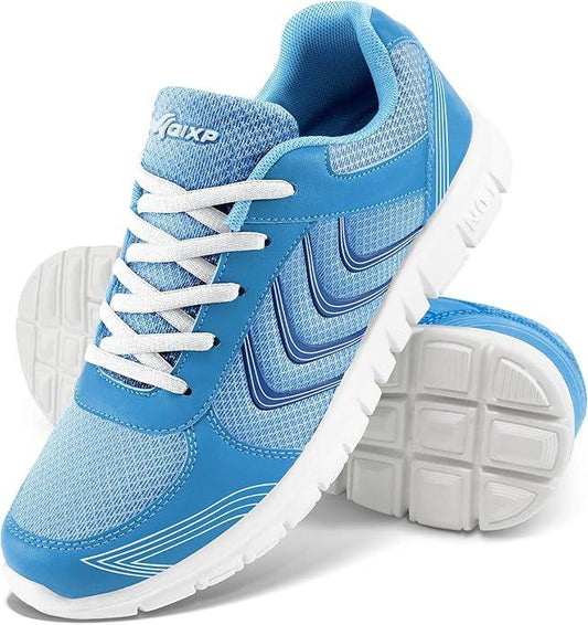 Alicegana Women's Athletic Road Running Lace up Walking Shoes Comfort Lightweight Fashion Sneakers Breathable Mesh Sports Tennis Shoes - Which Mark