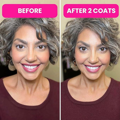 Prime Prometics PrimeLash Mascara for Women over 50 – Volumizing, Incredible Length in 2 Coats – Long-Stay, Zero Clumps, Hypoallergenic (Black) - Which Mark