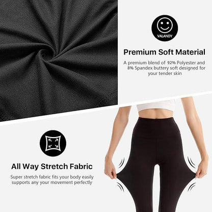 SINOPHANT High Waisted Leggings for Women - Full Length & Capri Buttery Soft Yoga Pants for Workout Athletic - Which Mark