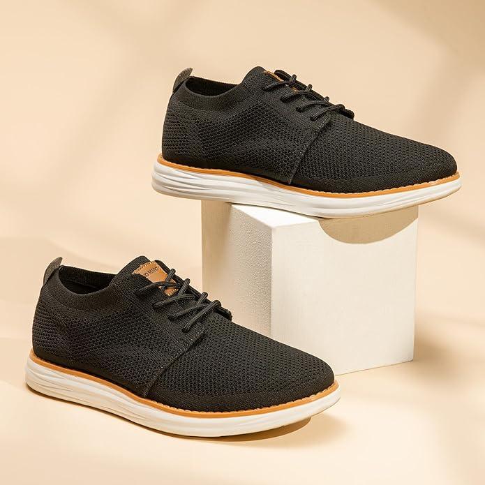 Bruno Marc Men's KnitFlex Breeze Running Walking Shoes Mesh Lightweight Breathable Casual Fashion Sneakers - Which Mark