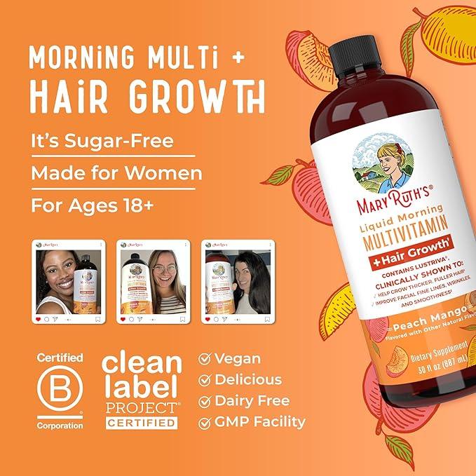 ganics Multivitamin Multimineral Supplement for Women + Hair Growth Vitamins, with Lustriv - Which Mark