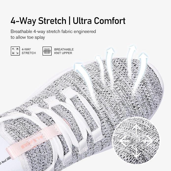 ALEADER Women's Energycloud Lightweight Slip On Walking Running Shoes - Which Mark
