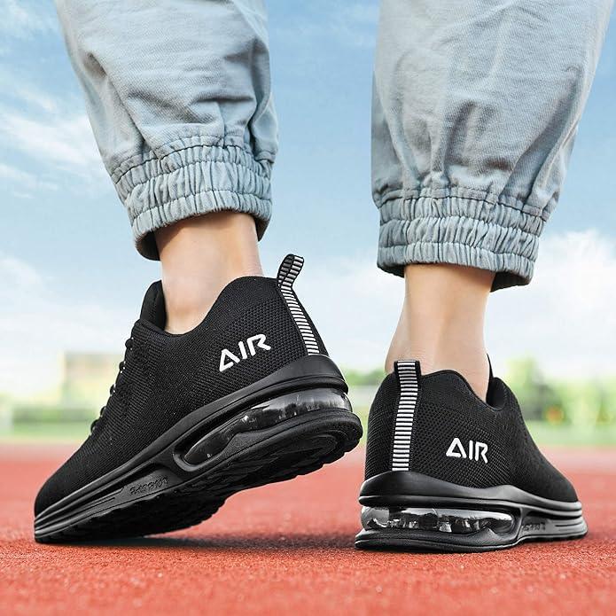 Autper Air Running Tennis Shoes for Men Lightweight Non Slip Sport Gym Walking Shoes Sneaker - Which Mark
