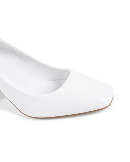 19V69 Italia Womens Pump White HLL0128 BIANCO - Which Mark