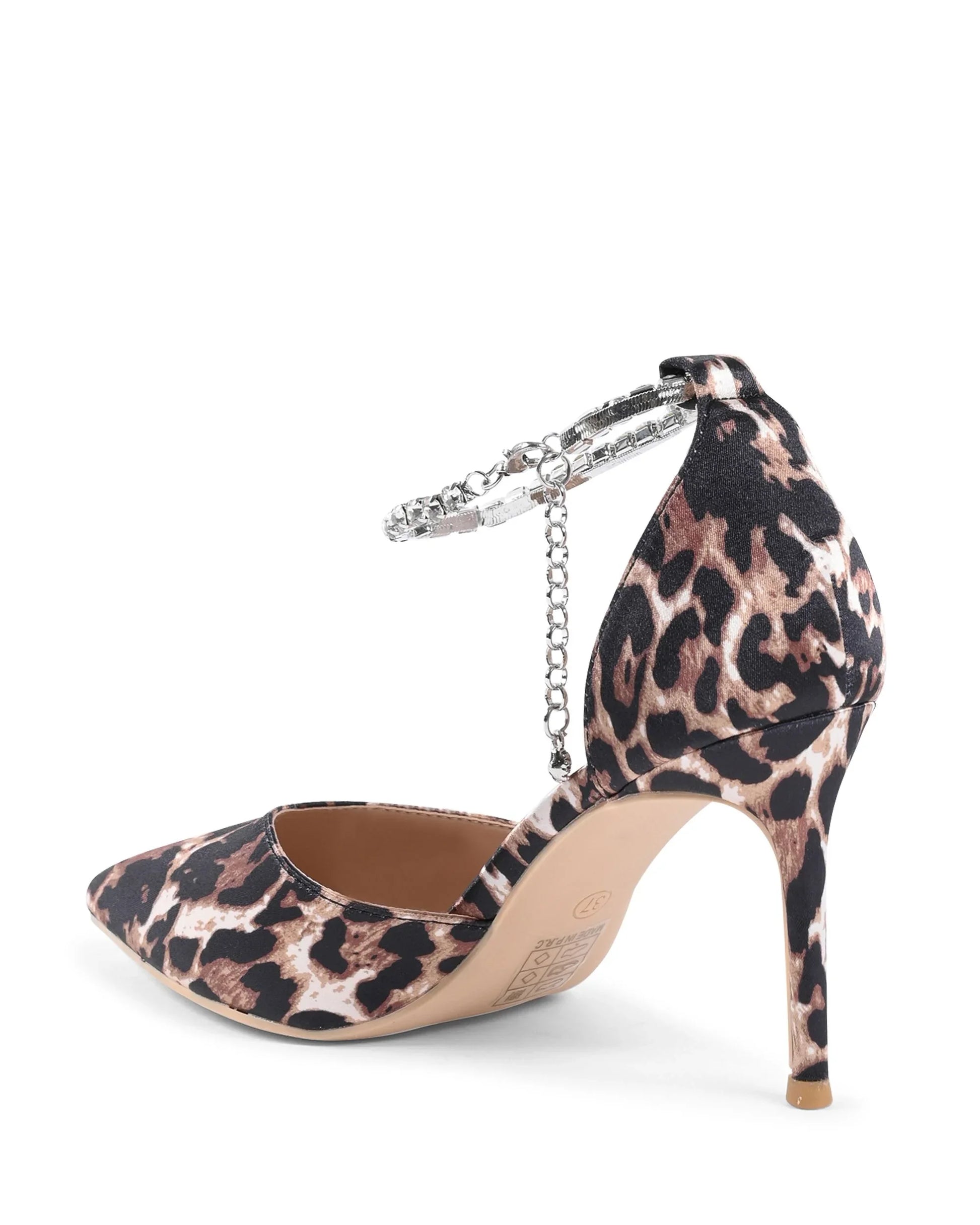 19V69 Italia Womens Ankle Strap Pump Leopard F2929 LEOPARDO - Which Mark